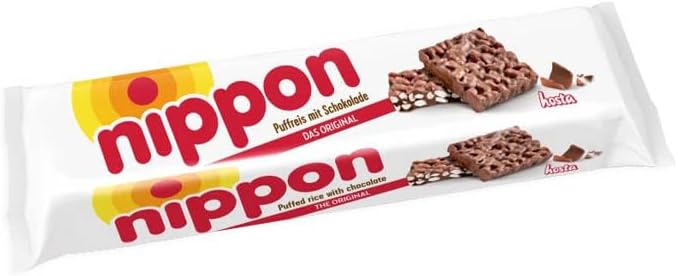 Nippon Barretta di Riso Soffiato e Cioccolato al Latte 200g