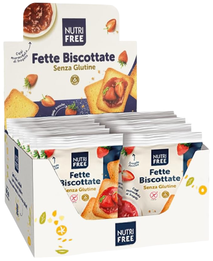 NutriFree Fette Biscottate Senza Glutine Box 16x25g