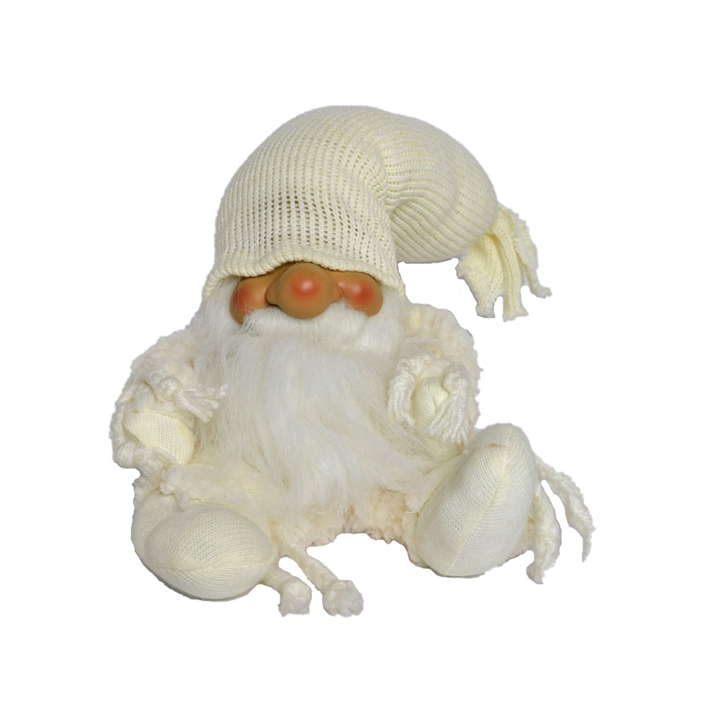 Gnomo Natalizio Bianco