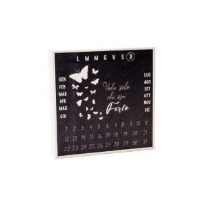 Calendario Perpetuo con Farfalle e scritta “Vola Solo chi Osa Farlo” – Regali di Cuore