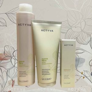 Actyva Nuova Fibra Set Shampoo, Maschera e Crema Mani