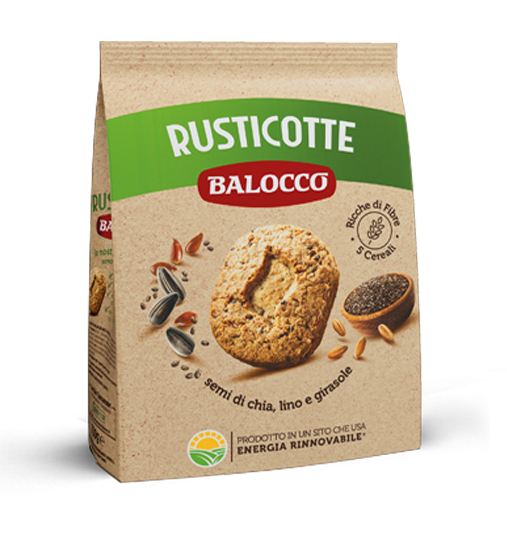 Balocco Rusticotte Biscotti Integrali 700g