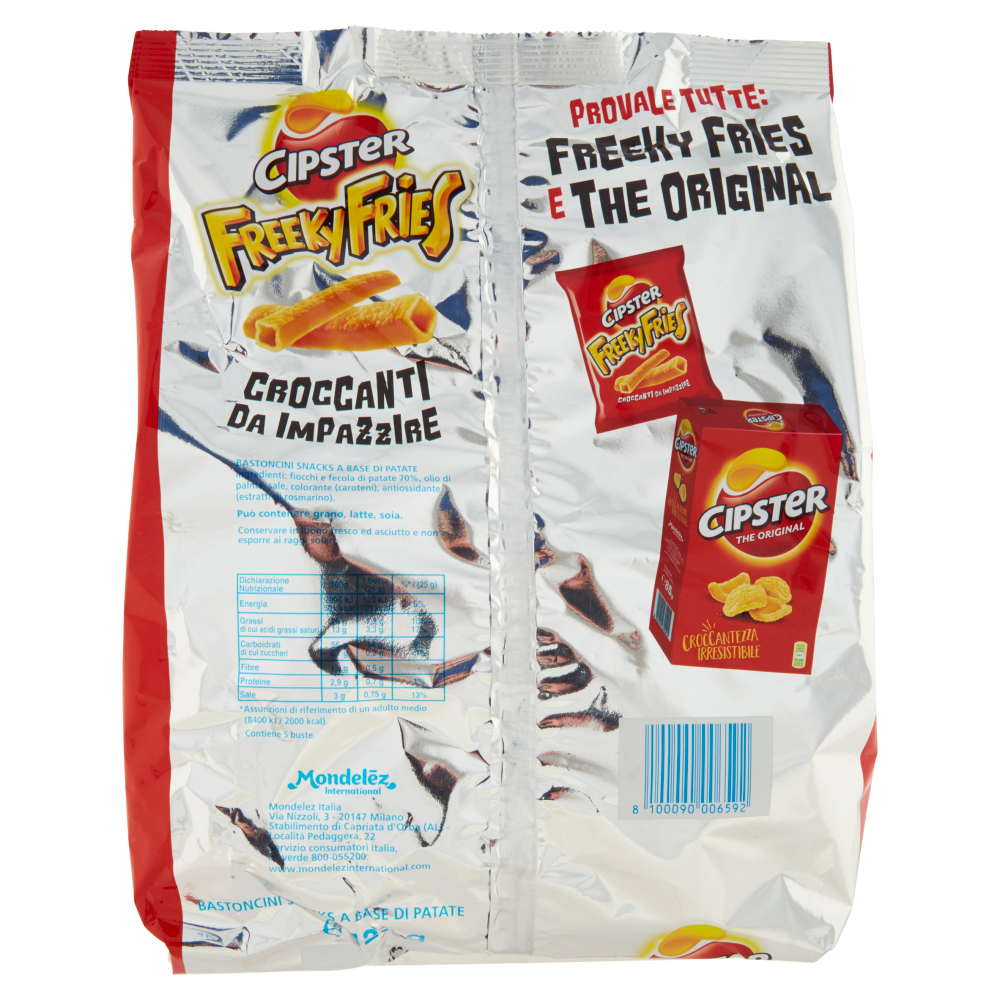 Cipster Freeky Fries Multipack 125g - immagine 4