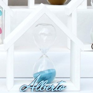 Clessidre in Casette in Legno Personalizzabili