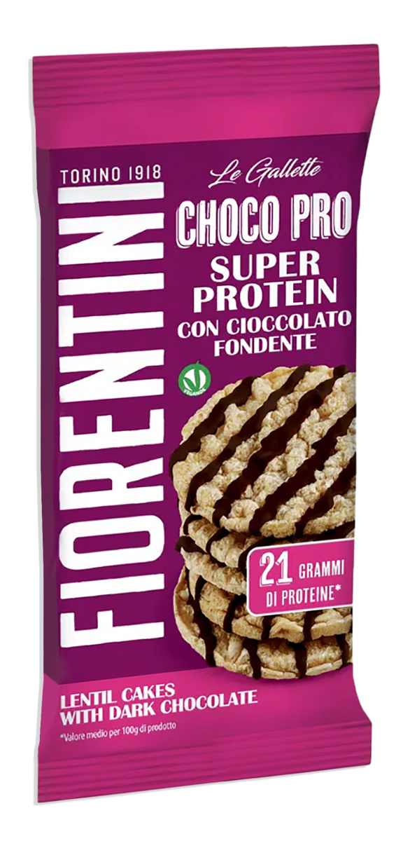 Fiorentini Choco Pro Super Protein Gallette con Cioccolato Fondente 45g