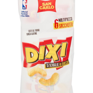 San Carlo Dixi Cornetti di Mais al Formaggio Formato Multipack 6x25g, 150g