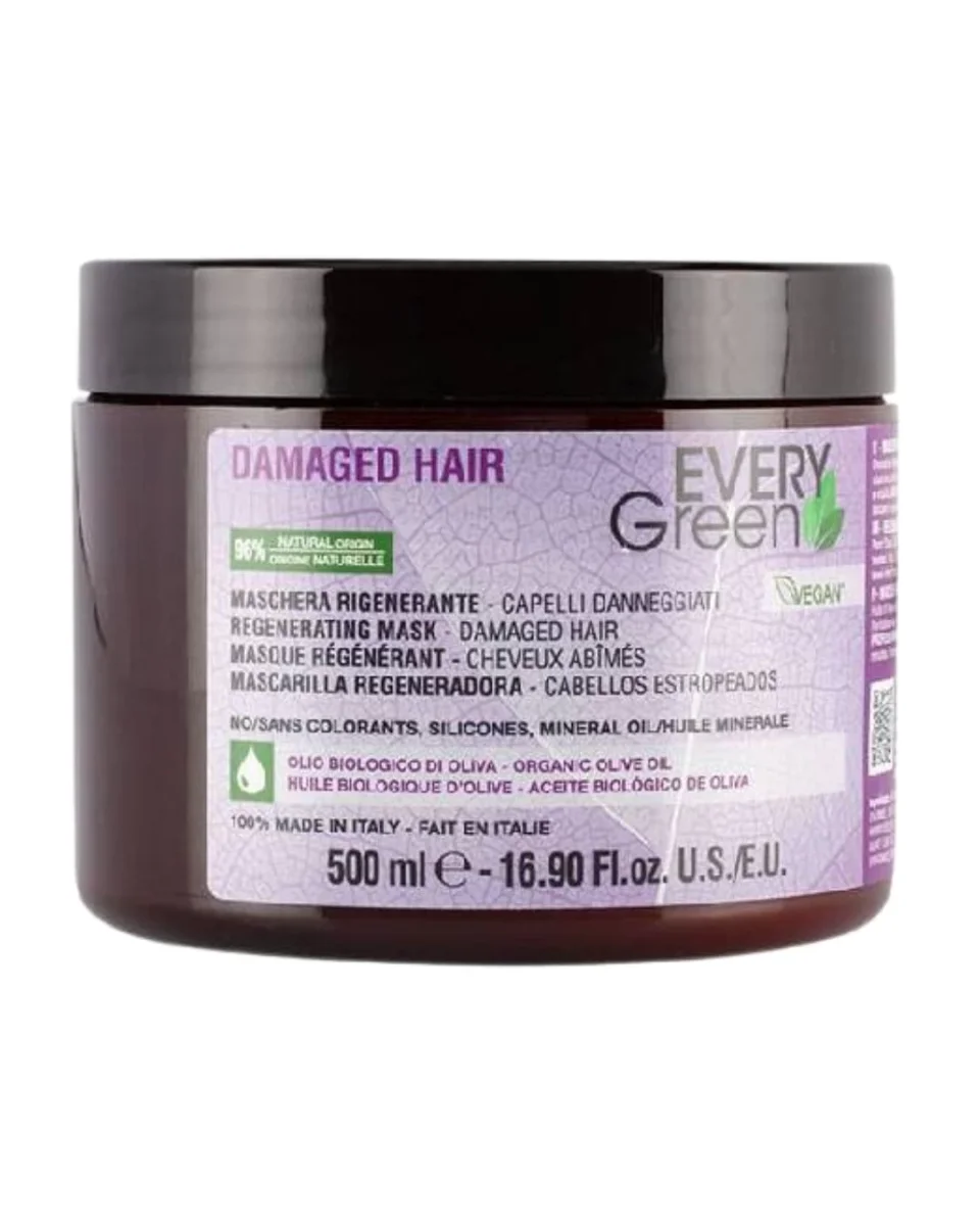 Everygreen Maschera Capelli Danneggiati 500 ml