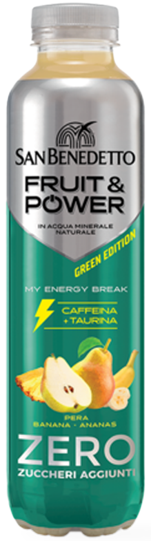 San Benedetto Succoso Zero FRUIT & POWER (Green Edition) 400ml