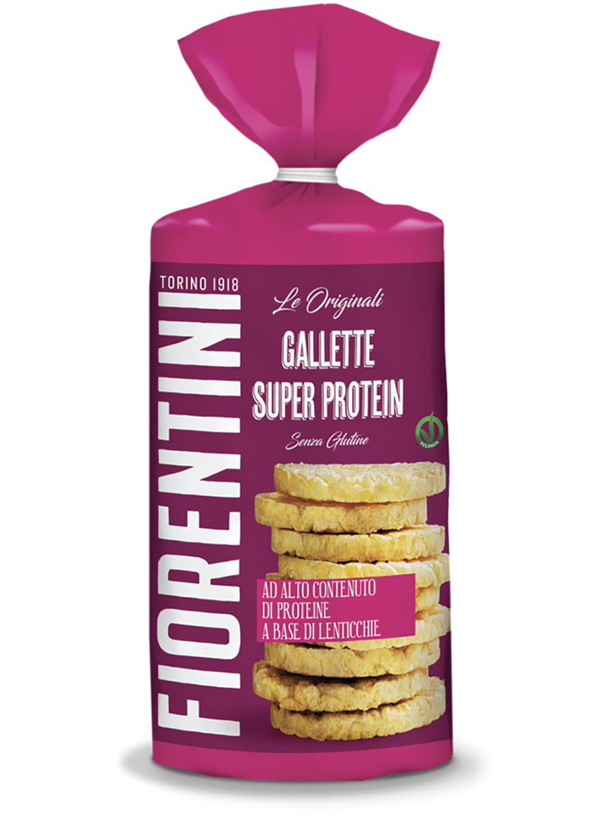 Fiorentini Gallette Super Protein con Lenticchie Rosse 120g