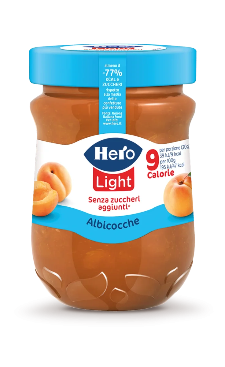 Hero Confettura Light Albicocca 280g