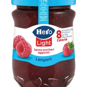 Hero Confettura Light Lamponi 280g