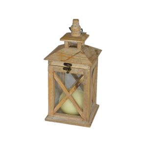 Lanterna in Legno Naturale