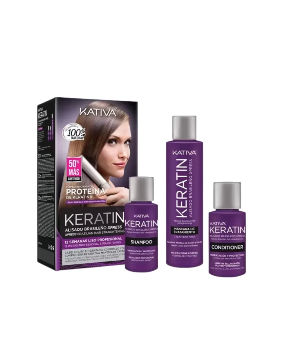 Kativa Keratin Kit Lisciante Xpress
