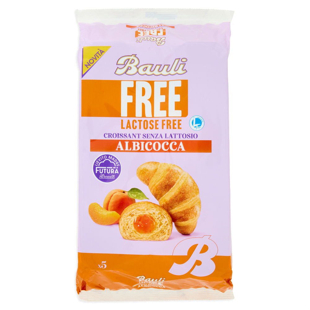 Bauli Croissant Senza Lattosio con Farcitura all’Albicocca 225g - immagine 4