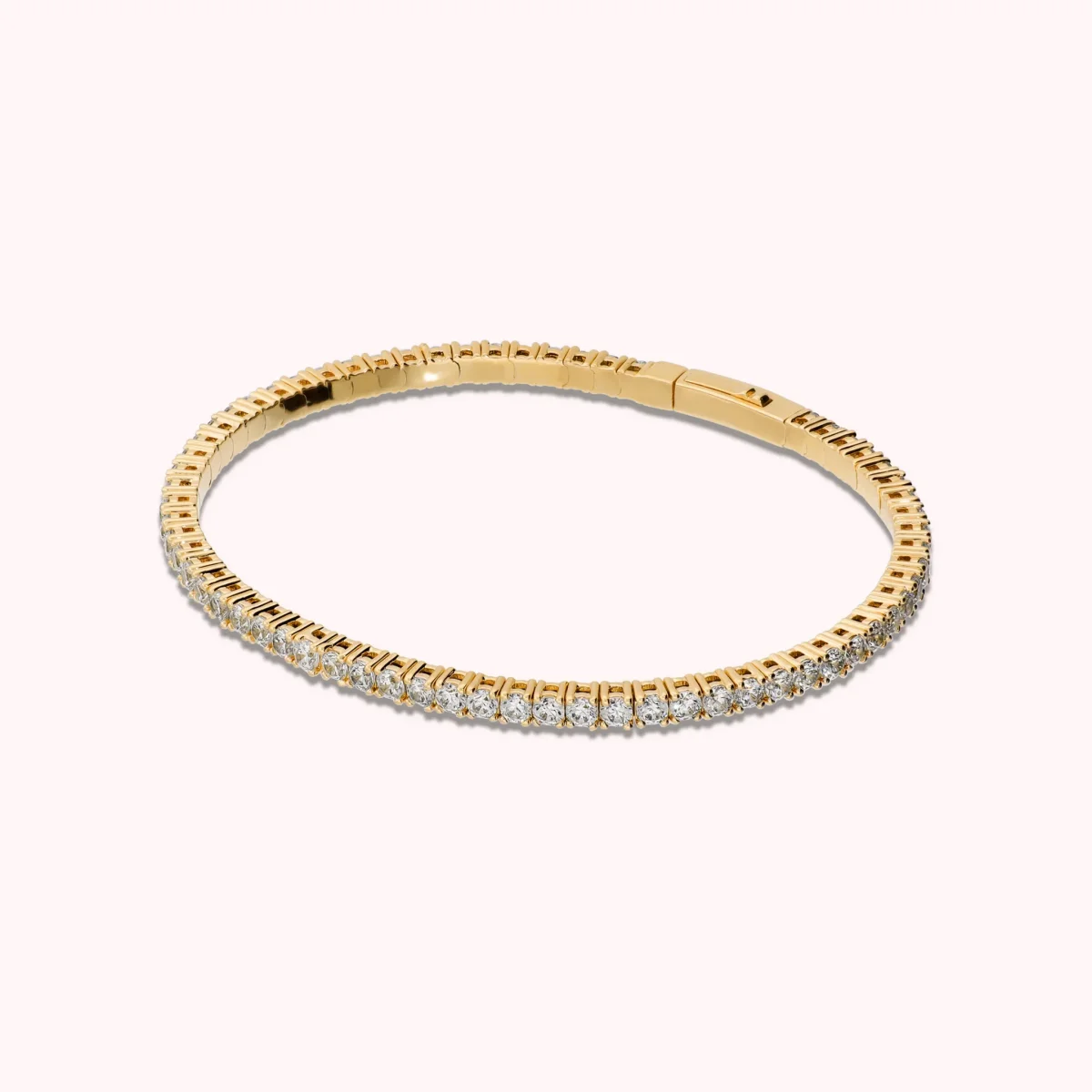 Bracciale Tennis Memory White con Cubic Zirconia