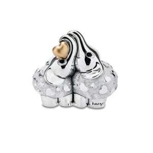 Coppia Elefanti Baby con Cuore – Bongelli Preziosi