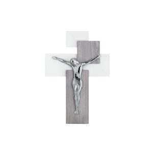 Crocefisso Rovere con Cristo Argento – Bongelli Preziosi