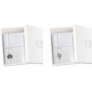 Blocco Note Grande con Ciondolo in Argento