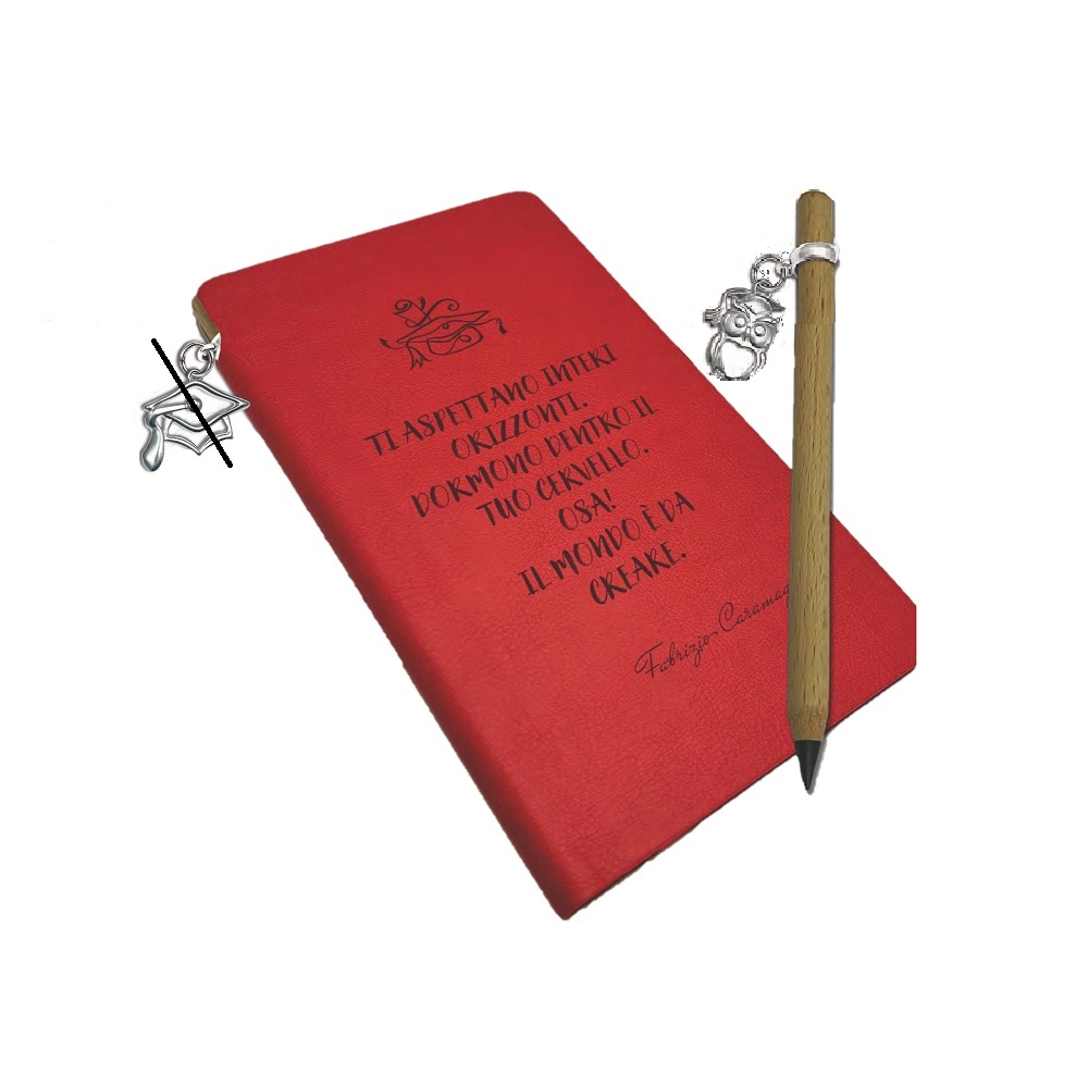 Blocco Note Laurea con Matita Eterna