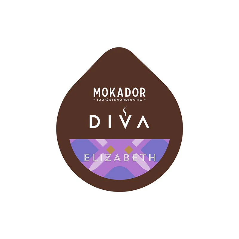 25 Capsule Mokador Diva miscela Elizabeth
