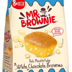 Mr. Brownie White Chocolate al Cioccolato Bianco 200g
