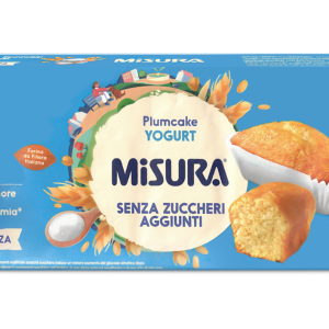 Misura Dolcesenza Plumcake allo Yogurt Senza Zuccheri Aggiunti 190g