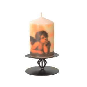 Candelabro con Moccolo Putto