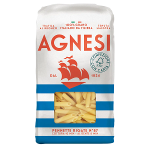 Agnesi Pennette Rigate n°87 Pasta di Grano Duro 500g