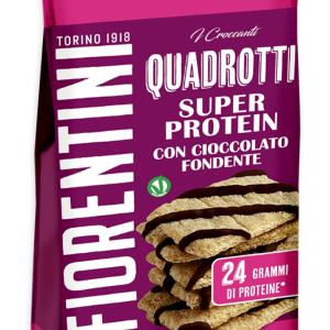 Fiorentini Quadrotti Super Protein Cialde con Cioccolato Fondente 60g