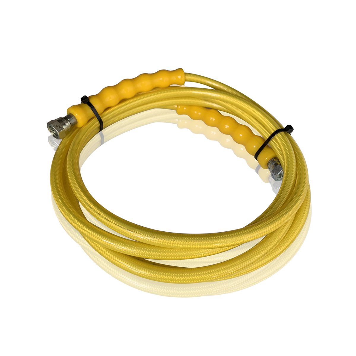 Tubo Giallo comfort L 4,20 termoplastico R1 200bar att.3/8F