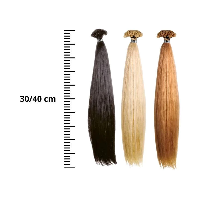 She Extension Cheratina Capelli Veri 100 Ciocche 30-40 cm