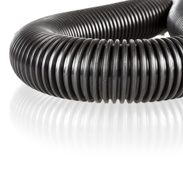 Tubo aspirazione nero diam. 38mm Min. 5mt (matassa 20mt)