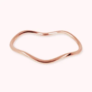 Bracciale Rigido Design Onda