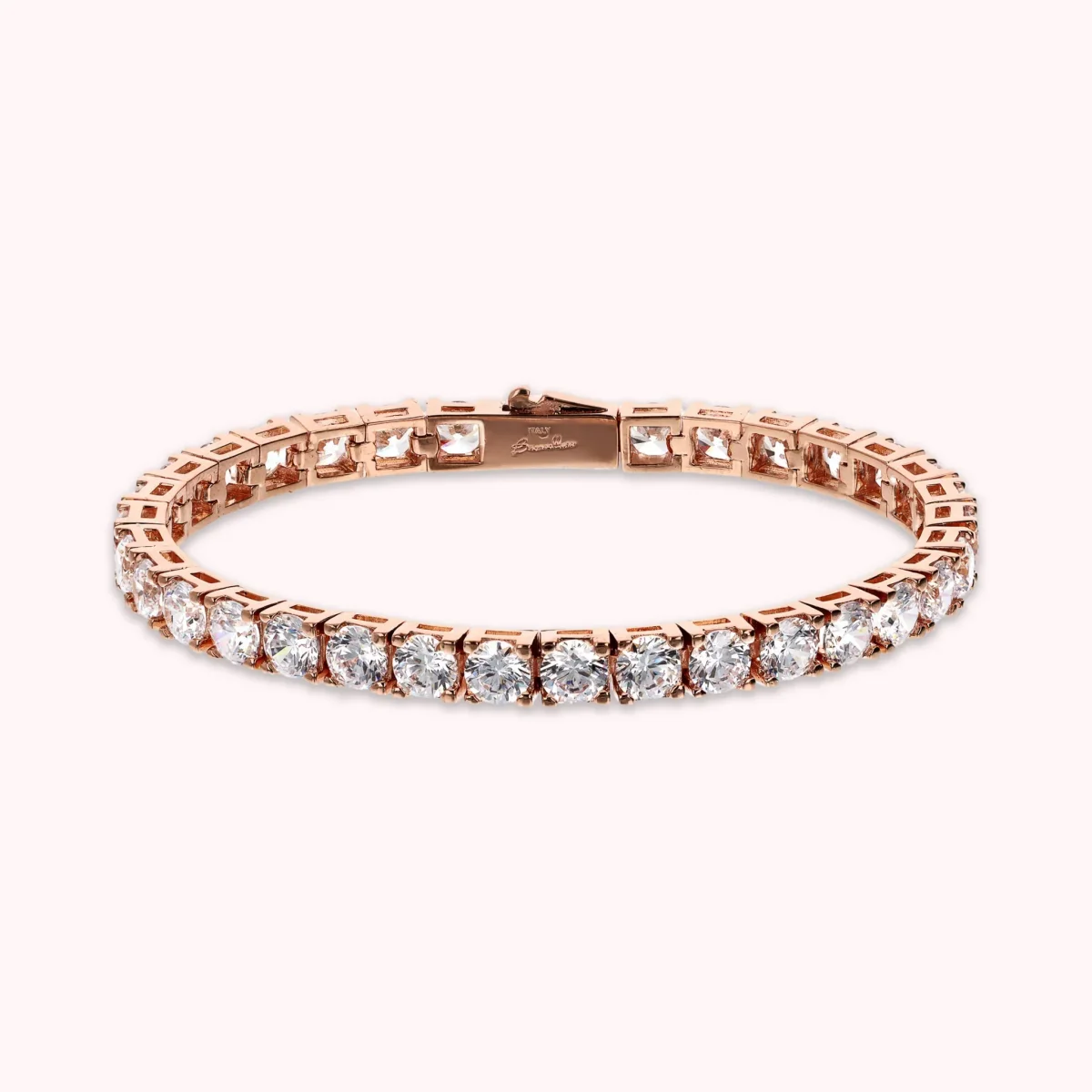 Bracciale Tennis Maxi con Cubic Zirconia Tonde