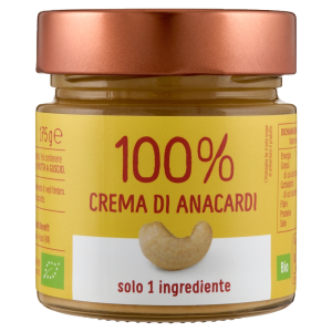 Crema di Anacardi Tostate 100% Biologica 175g