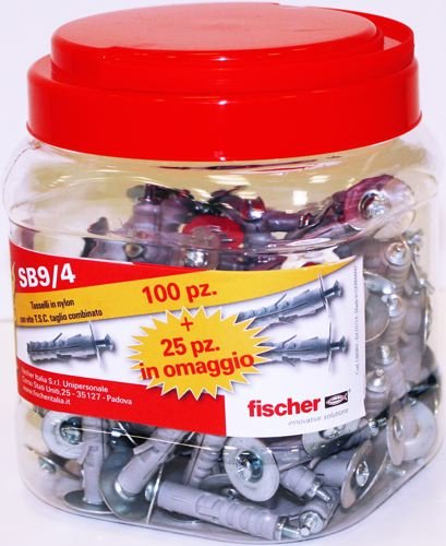 Tassello a vite in barattolo Fischer SB 9/4