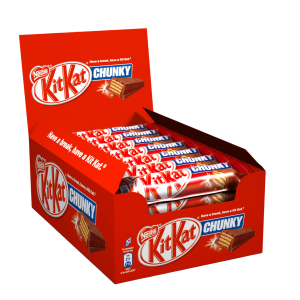 Kit Kat Chunky Barretta Ripiena di Cioccolato e Wafer Croccante Box 36x40g