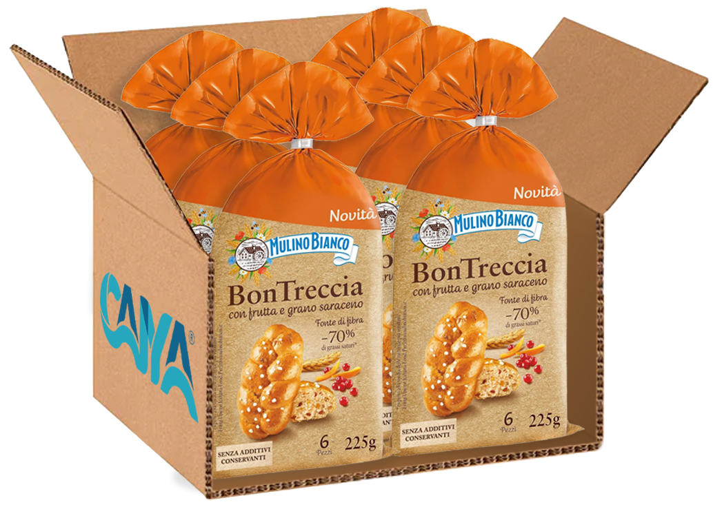 Mulino Bianco Bontreccia Pane Integrale con Frutta e Grano Saraceno 225g - immagine 8