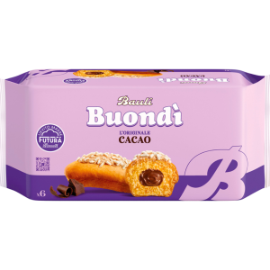 Bauli Buondì Originale Brioche a Lievitazione Naturale al Cacao 258g