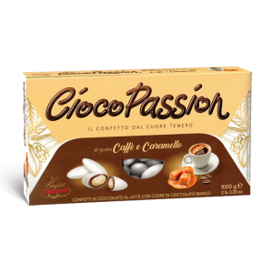 Crispo CiocoPassion Confetti Gusto Caffè e Caramello con Cioccolato Latte e Bianco 1kg