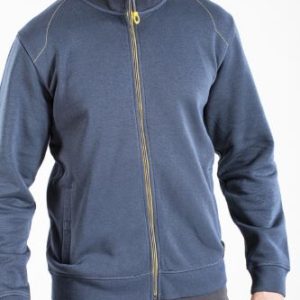 Felpa Blu con zip FULLZIP RICA LEWIS Workwear