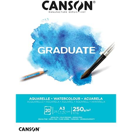 Fogli A4 Canson® Graduate Aquarelle