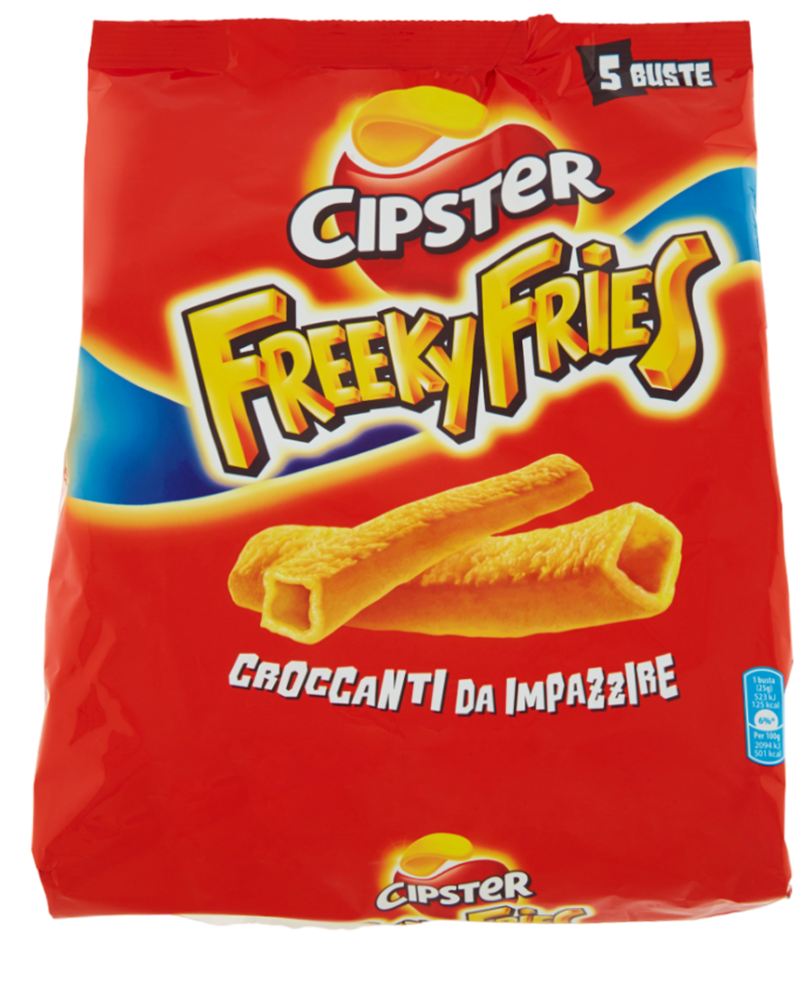 Cipster Freeky Fries Multipack 125g