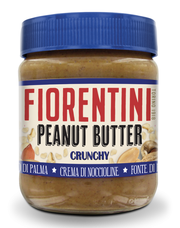 Fiorentini Peanut Butter CRUNCHY Crema Spalmabile di Arachidi 350g