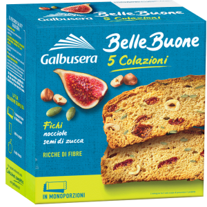 Galbusera BelleBuone Fette Spesse con Fichi, Nocciole e Semi di Zucca 200g