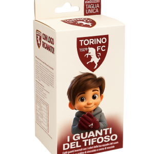 Icam Guanti del Tifoso Torino con Cioccolatini 80g