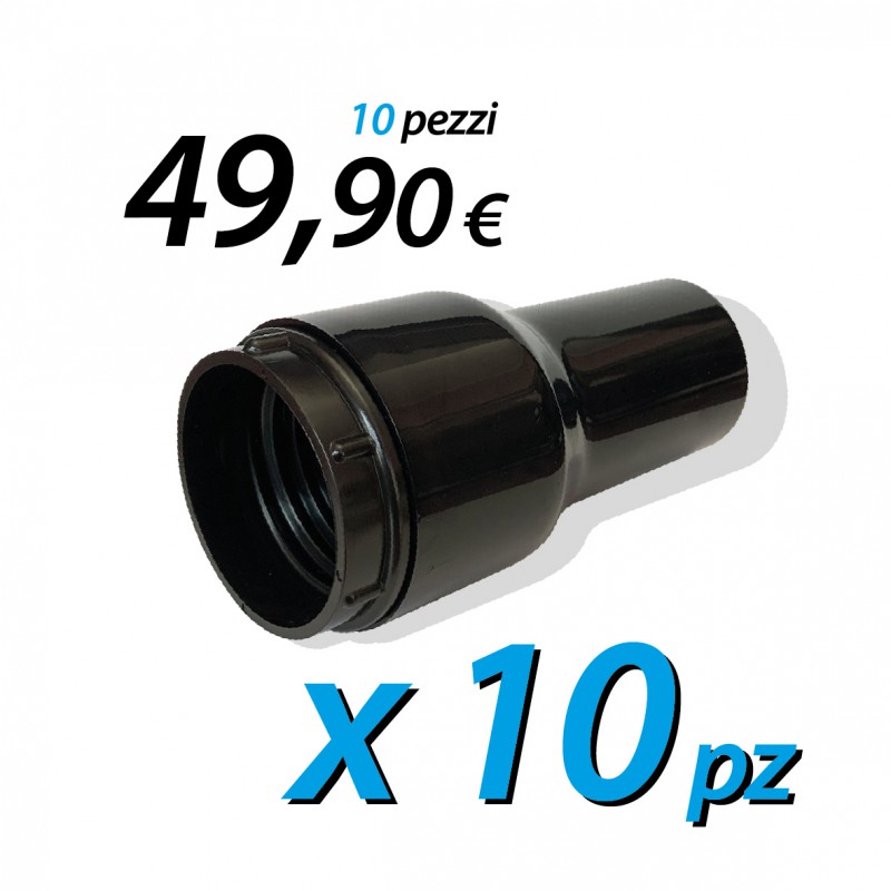 Lotto di 10 raccordi girevoli D. 38