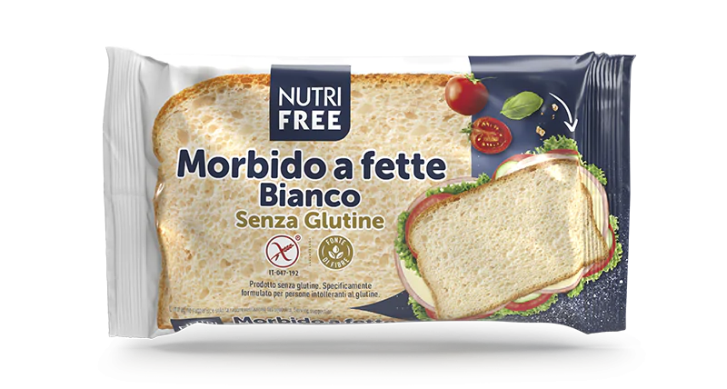 Nutri Free Morbido a Fette Bianco Senza Glutine 65g