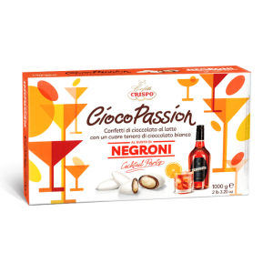 Crispo CiocoPassion Confetti Gusto Negroni con Cioccolato Latte e Bianco 1kg