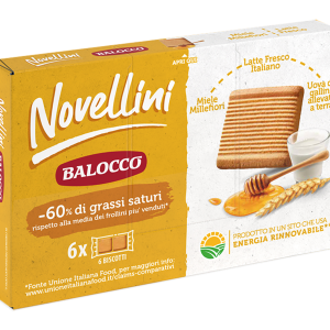 Balocco Novellini Frollini Latte e Miele 265g
